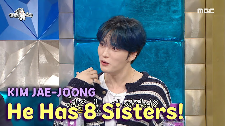 [SUB] Eight Sisters? Kim Jaejoong's Adoption Secret Revealed 🤫