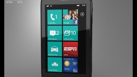 3D Model Nokia Lumia 710 at 3DExport.com