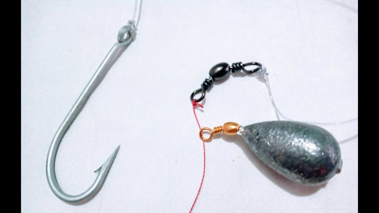 How to tie a basic and fast fishing line 