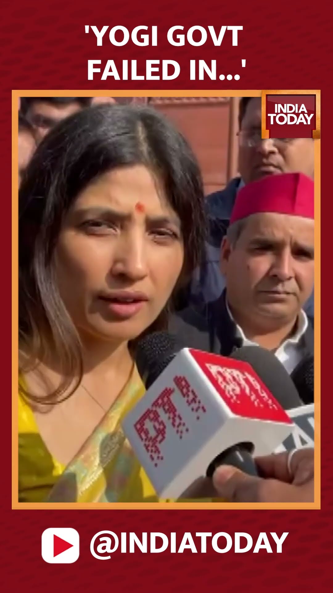 Yogi Govt Failed In Sambhal: SP MP Dimple Yadav Accuses BJP Of Disrupting Brotherhood