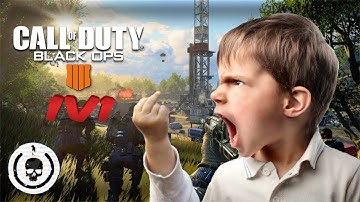 FIRST EVER 1V1 TRASH TALKER ON BO4 !!