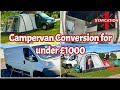 Campervan Conversion for under £1000 | All ready for Staycations UK and Abroad