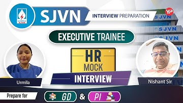 HR Mock Interview for SJVN Executive Trainee | Start GD & Interview Preparation with YourPedia
