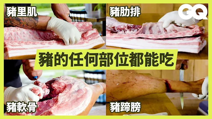豬肉每個部位都能用！超詳細肉類解剖又來滿足深夜視覺饗宴 How to Butcher an Entire Pig Every Cut of Pork Explained｜科普長知識｜GQ Taiwan - 天天要聞