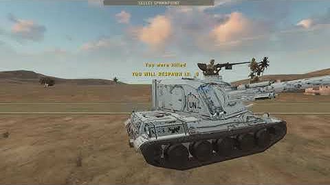 BF2: AUF1_MORTARTY,  2 versions: one with BONUS 155mm shell , other without,  here: bot(AI) operated