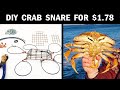 How to Make a Crab Snare for $1.78