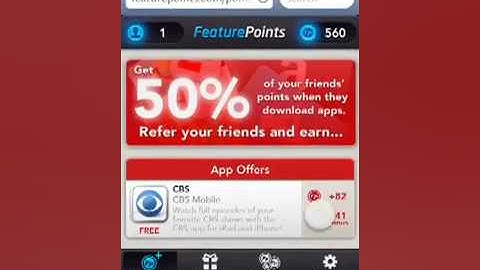 how to install feature points and get free gift card - iphone best app