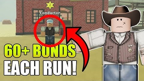HOW TO SPEEDRUN DEAD RAILS FOR BONDS SOLO (using conductor class) ROBLOX