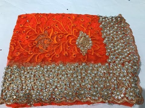 Beautiful Saree Net Saree With Heavy Cording Embroidery Stone Handwork Saree With Blouse Piece For Wedding Party Girls Women sari