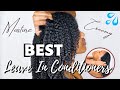 BEST MOISTURIZING LEAVE IN CONDITIONERS FOR NATURAL HAIR | Low Porosity | My Week of Favorites Day 3