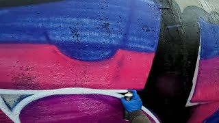 Graffiti on the spot with Roun. Trane, Kudo satin ral. Surf 245 4K. by Surf245 738 views 5 months ago 12 minutes, 58 seconds