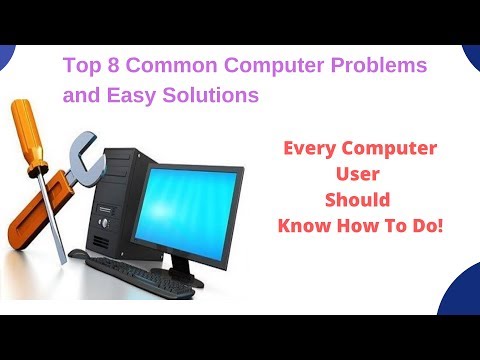 Top 8 Common Computer Problems and Easy Solutions | Every Computer User Should Know How To Do