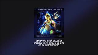 Lightning and Thunder - Precious Jewel Amor & Tia Jade (Dream SMP Original Song) [Official Audio]