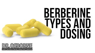 Berberine Types, Dosing, and Other Questions Answered!  PDOB Thursday Q&A