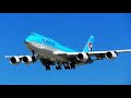 Plane Spotting at Los Angeles Int'l Airport, LAX - RW25L Arrivals