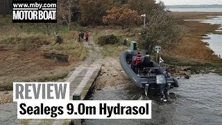 Sealegs 9.0m Hydrasol | Amphibious boat review | Motor Boat & Yachting