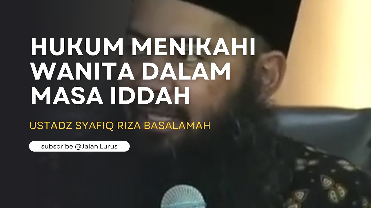Hukum Menikahi Wanita Dalam Masa Iddah
