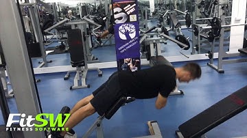 Back Extension (Hyperextensions): Lower Back, Core Exercise Demo How-to