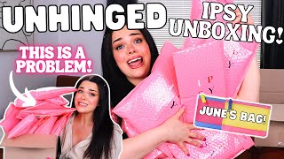 UNHINGED IPSY UNBOXING! The MOST Ipsy Bags In One Video!