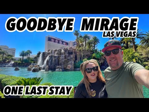 Goodbye Mirage Hotel & Casino in Las Vegas Before it is Taken over by Hard Rock! Pool, Room & More!