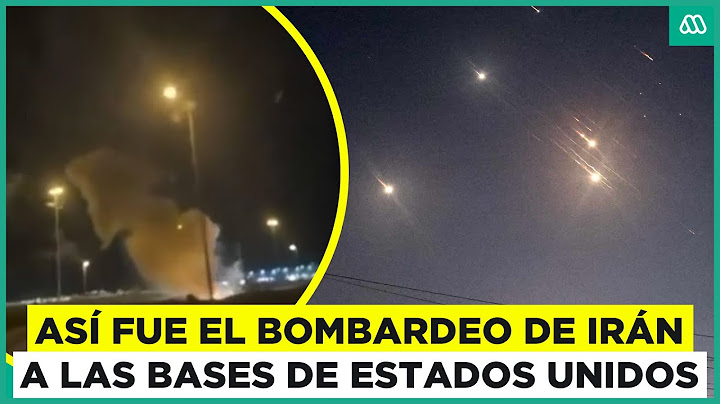 Así fue el ataque de Irán a las bases de EE.UU. en Catar