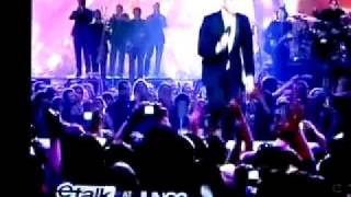 Michael Bublé and  Luisana Lopilato en los juno 2010