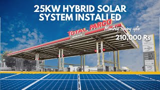 25kW Hybrid Solar System | Total PARCO Petrol Pump Goes Solar with U Tech Energy
