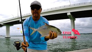Pompano Fishing at Sand Key Park