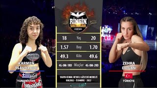 ZEHRA DOĞAN vs KARMEN TSAVDARIDI