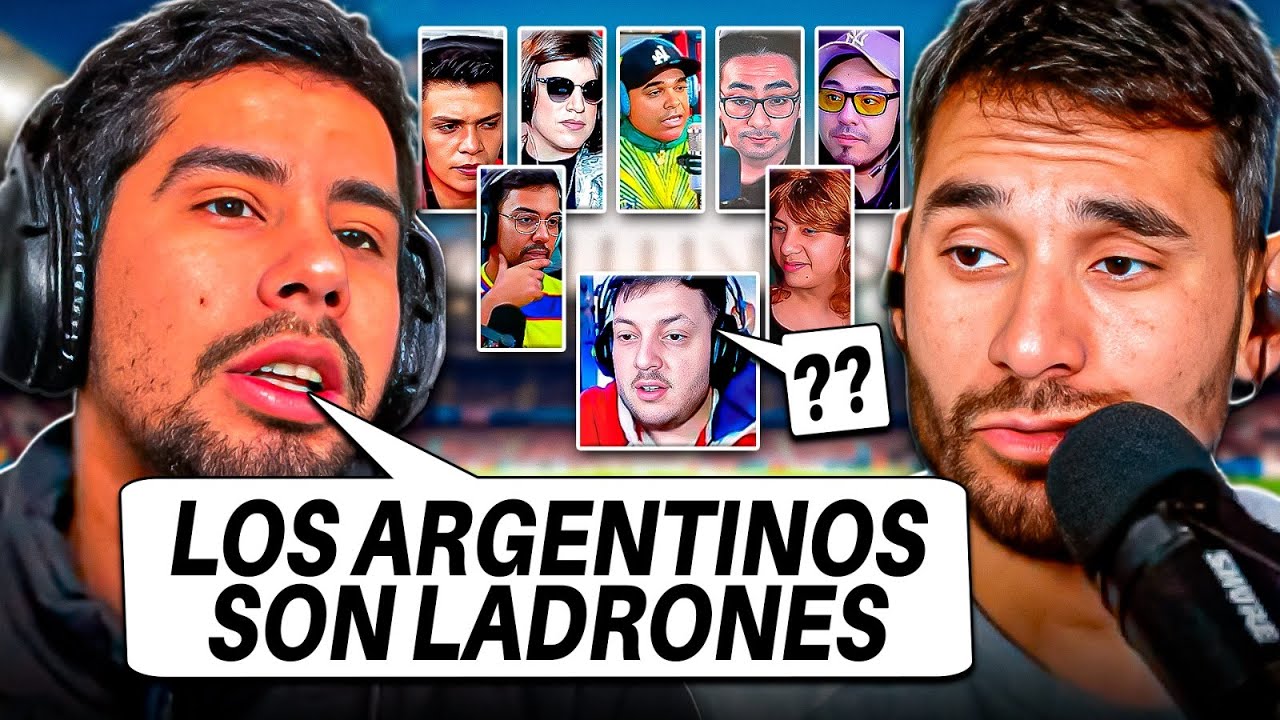 SE PUDRIO TODO EN EL DEBATE CON EL ARGENTINO HAY PRUEBAS DE QUE ROBARON LOS MUNDIALES.