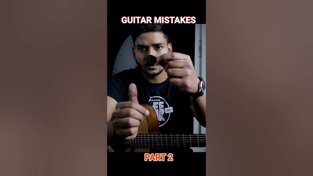 Correct Way To Hold Guitar pick Guitarist Mistakes That You Should