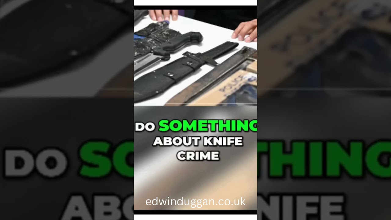 Problems with knife crime in London 