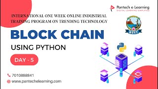 Industrial Training Program on Block chain with VCET | Day 5 | VCET | Pantech eLearning | Internship