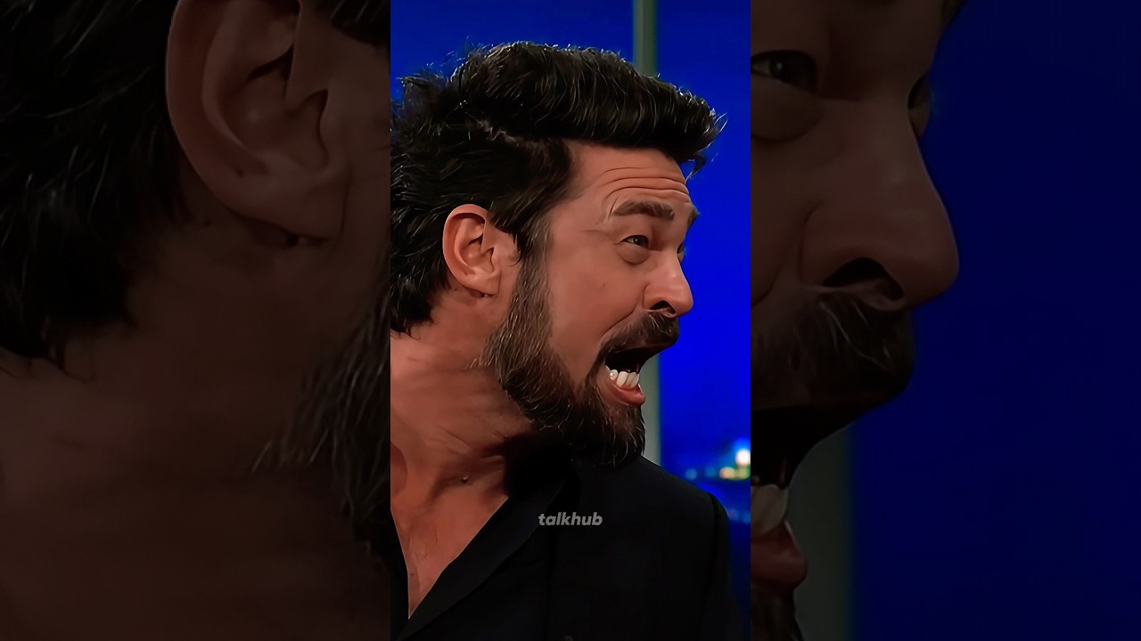 Karl Urban teaching Stephen Colbert how to shoot l