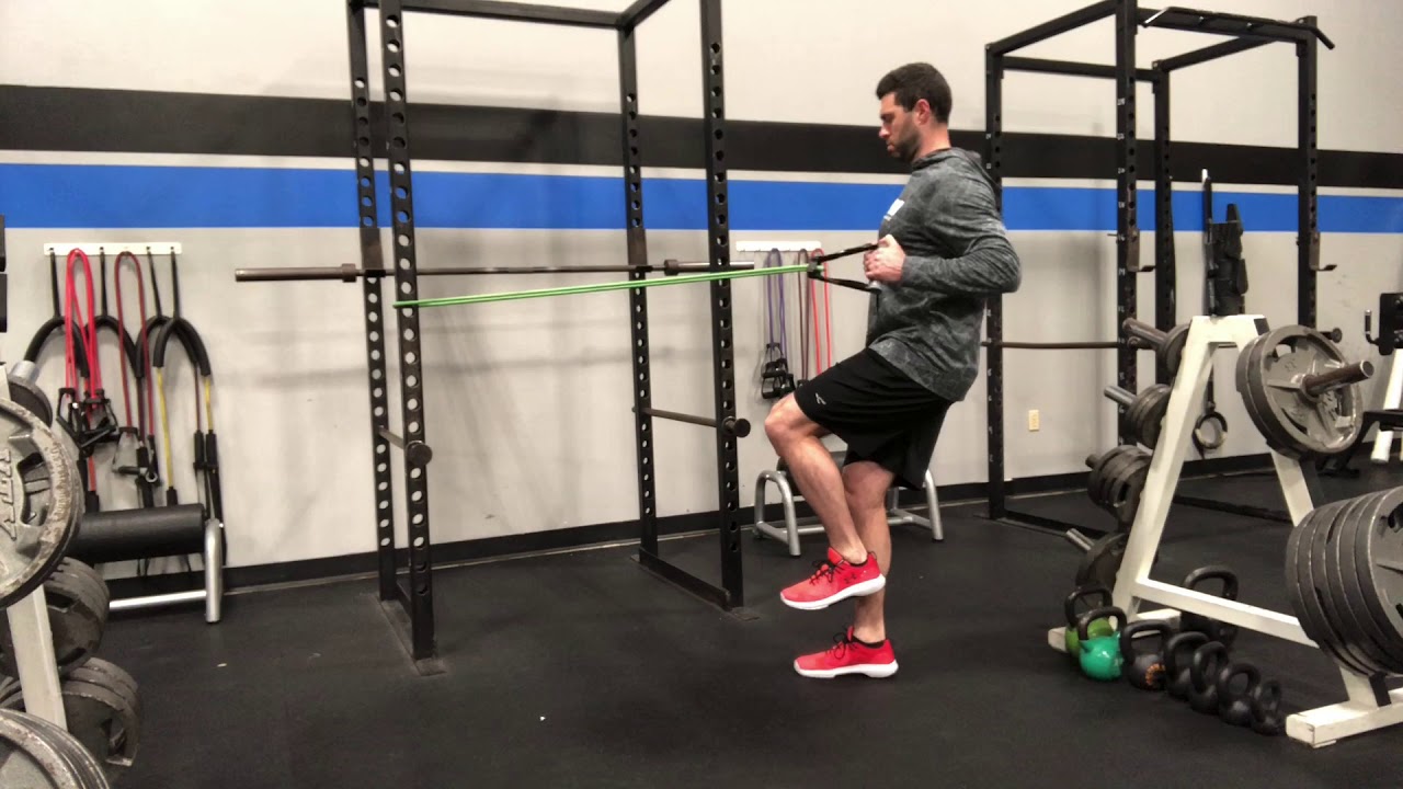 Single Leg Band Rows YouTube