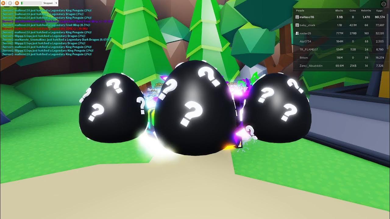 LIVE Hatching Mystery eggs (mining simulator 2) YouTube