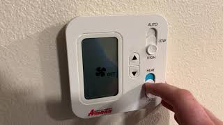 Amana thermostat hack