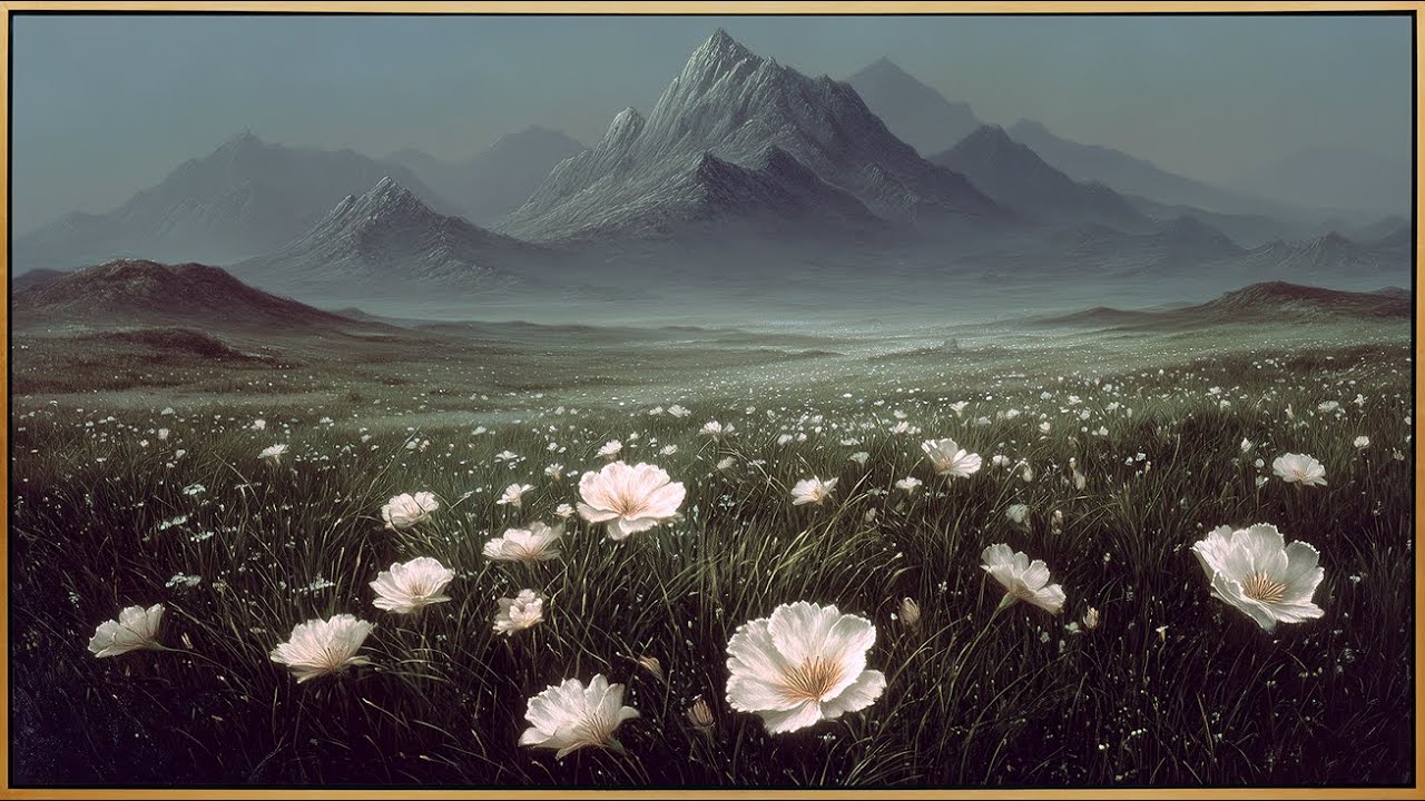 Living Stillness | Peace Field – Ambient Art Video • No Sound • TV Screensaver