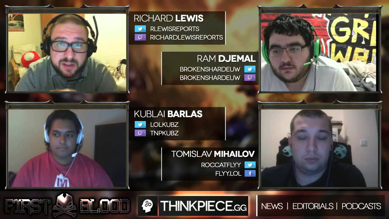 First Blood #8 Richard Lewis, Brokenshard, Kubz and Flyy! Presented by thinkpiece.gg