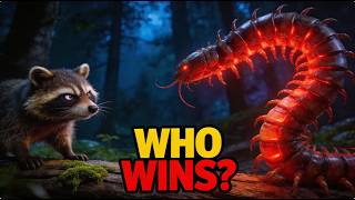 Trash Panda vs. Multi-Legged Nightmare! Is the Raccoon Immune to Venom?