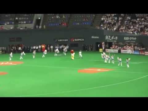 2014.8.23(土)札幌ドーム 北海道日本ハムファイターズ 守備紹介～先発投手紹介