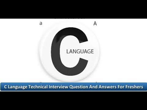 C Language Technical Interview Question And Answers For Freshers