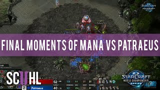 The Final moments of MaNa vs Petraeus - WCS Season 3 Finals