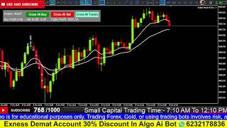 Algo Bot Live Trading GOLD | XAUUSD Scalping Tutorial (08OCTOBER)