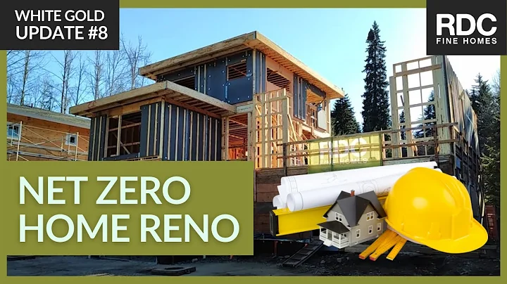 Net Zero Home Renovation - Pre-Built Walls + Floor Panels. Whistler White Gold Home Renov Update #8