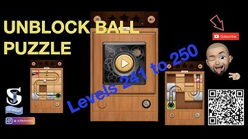 Unblock Ball Block Puzzle Levels 241 to 250