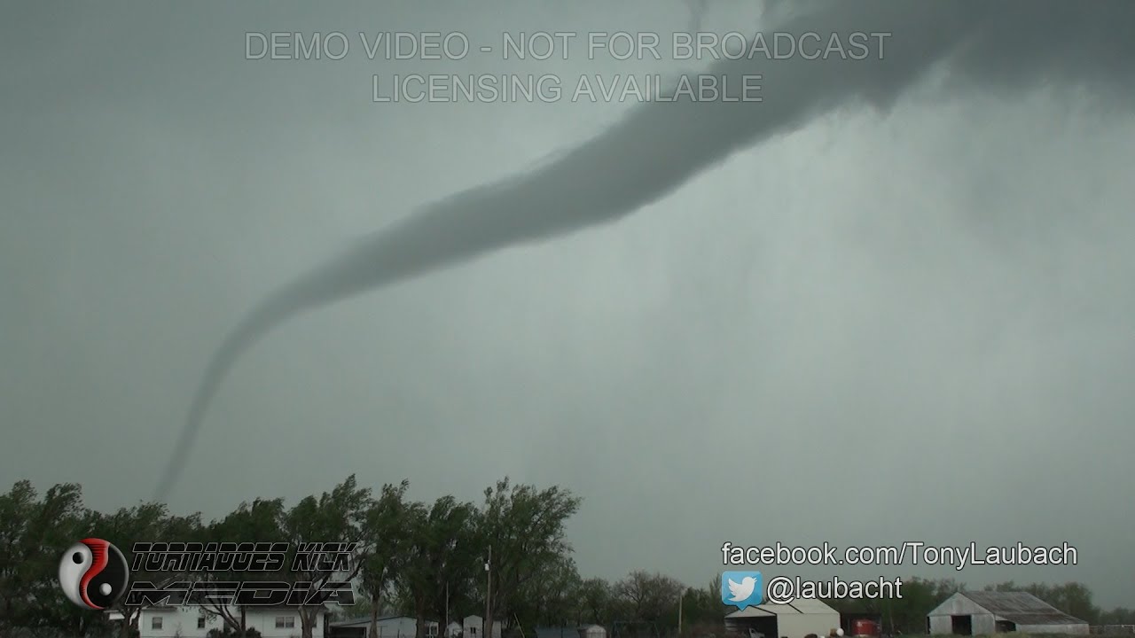 20130519 Viola, KS Elephant Trunk Tornado YouTube
