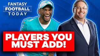 BEST Adds & Pickups! FIX Your Team NOW! Fantasy Week 3 Waiver Wire | 2022 Fantasy Football Advice