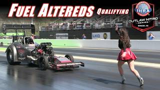 Fuel Altered Qualifying From The 2026 Ihra Opener Drag Racing Fuel Altereds Nitro