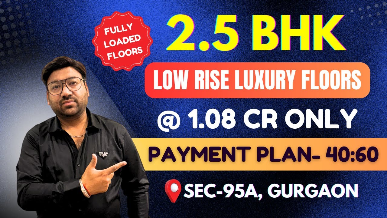 JMS 95A Rising Palm Floors l 2.5BHK in just 1.08 Cr l New Launch Gurgaon